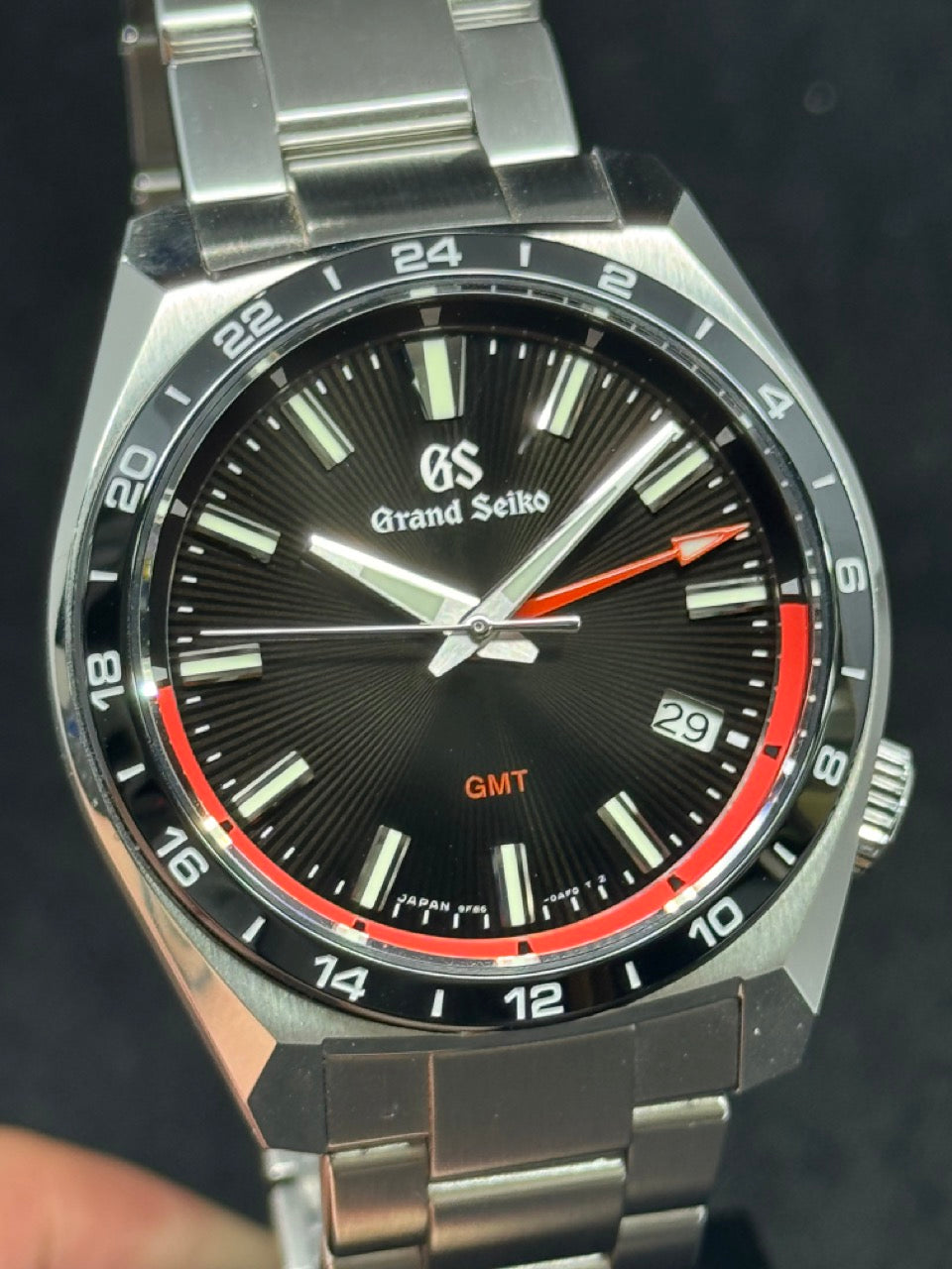 Pre Owned Grand Seiko Sport Collection Quartz GMT SBGN019 SBGN019G