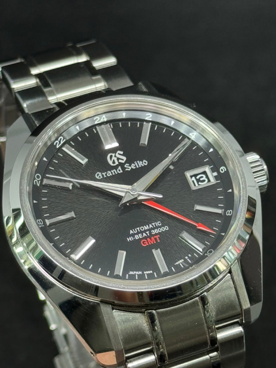Pre Owned Grand Seiko Heritage Collection 44GS Hi-Beat 36000 GMT SBGJ203 SBGJ203G