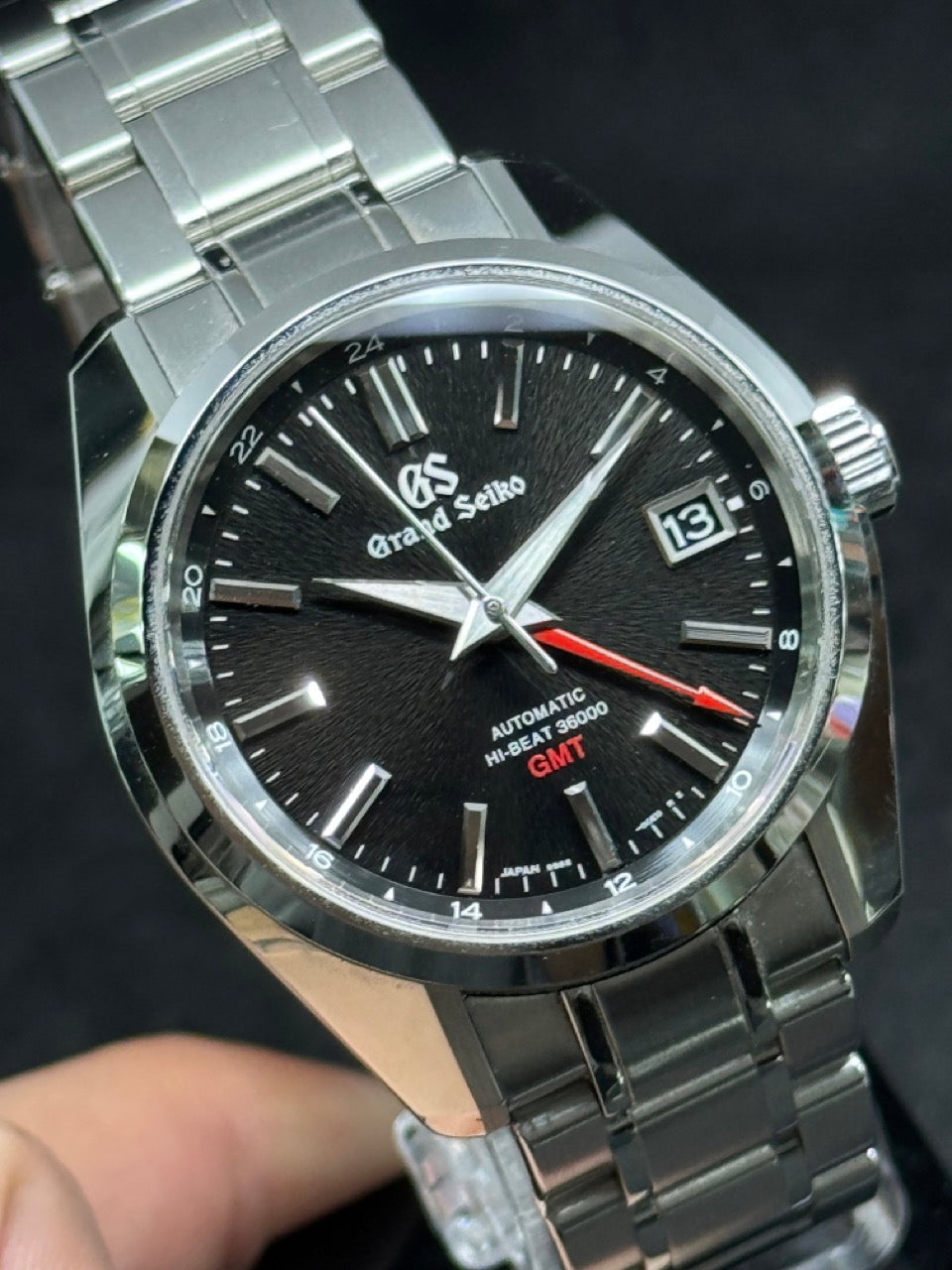 Pre Owned Grand Seiko Heritage Collection 44GS Hi-Beat 36000 GMT SBGJ203 SBGJ203G