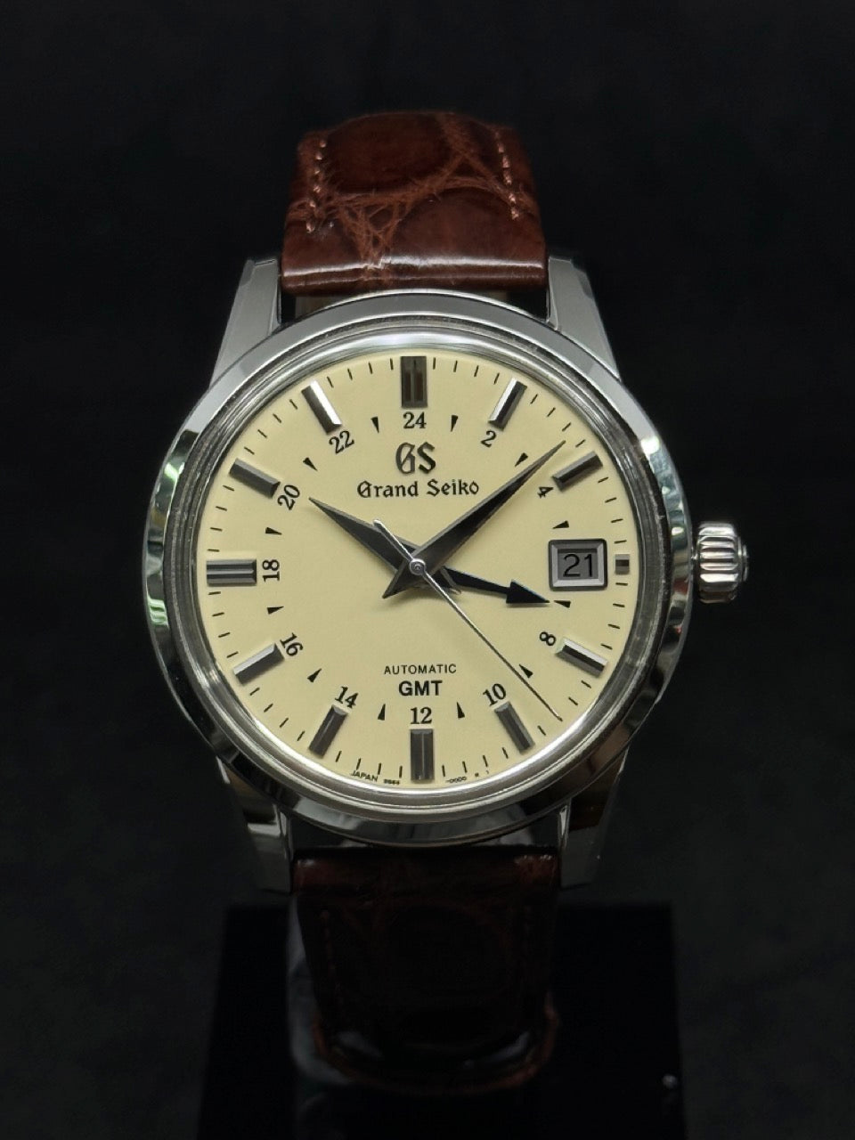 Pre Owned Grand Seiko Elegance Collection 3 Days GMT SBGM221 SBGM221G