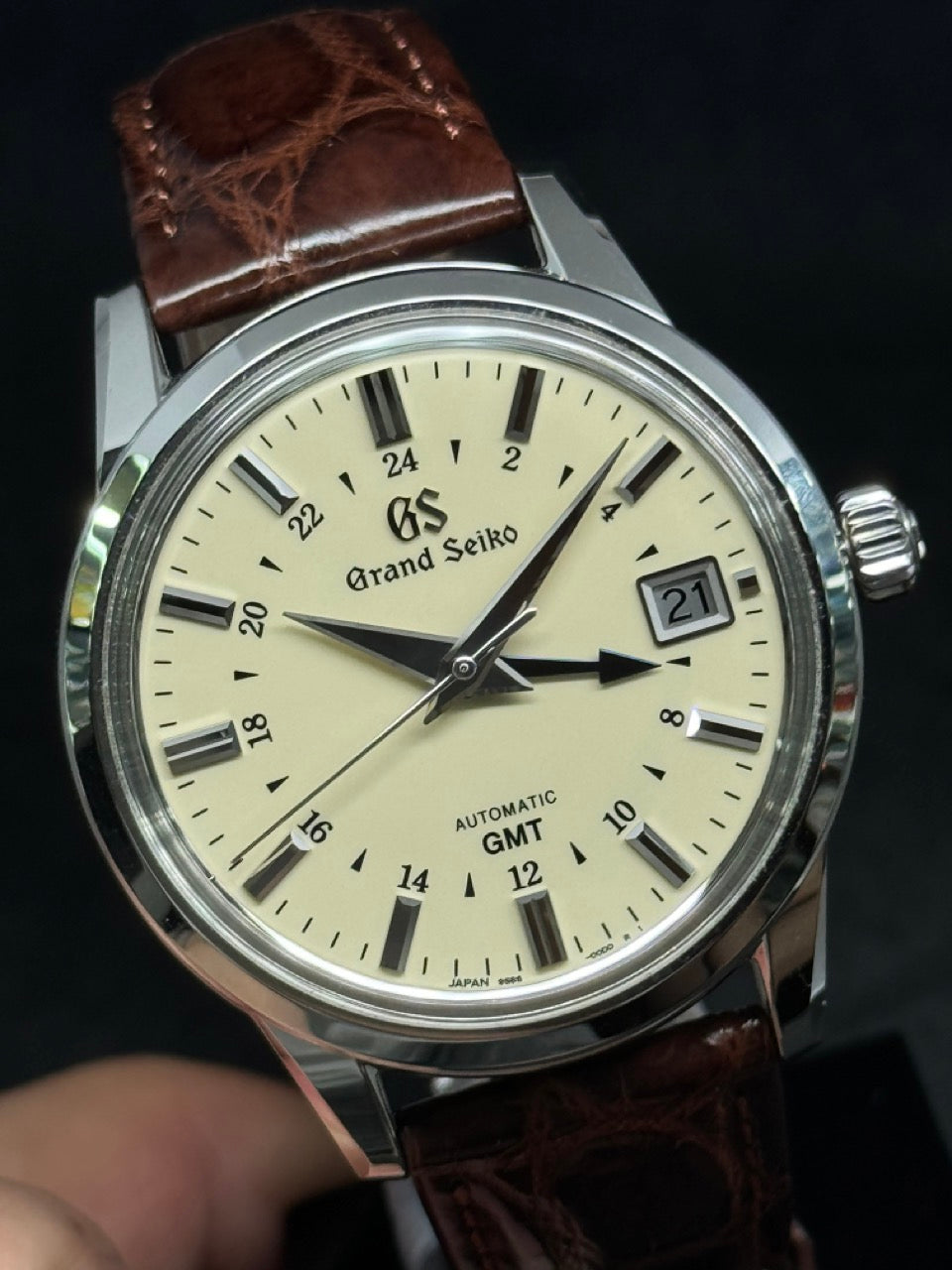 Pre Owned Grand Seiko Elegance Collection 3 Days GMT SBGM221 SBGM221G