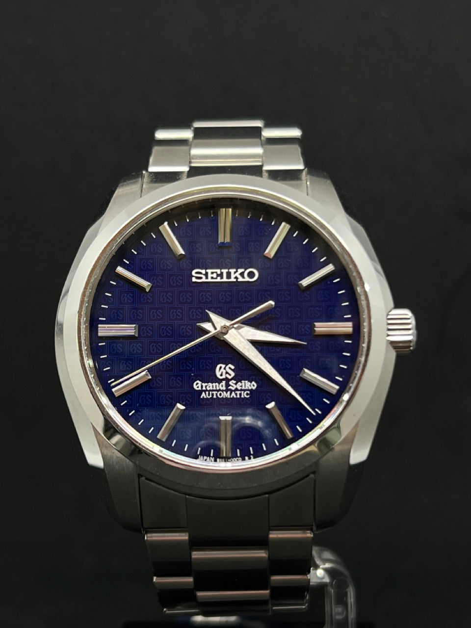 Pre Owned Grand Seiko 55th Anniversary Limited Edition (500pcs) Double Logo Blue Dial SBGR097 SBGR097G