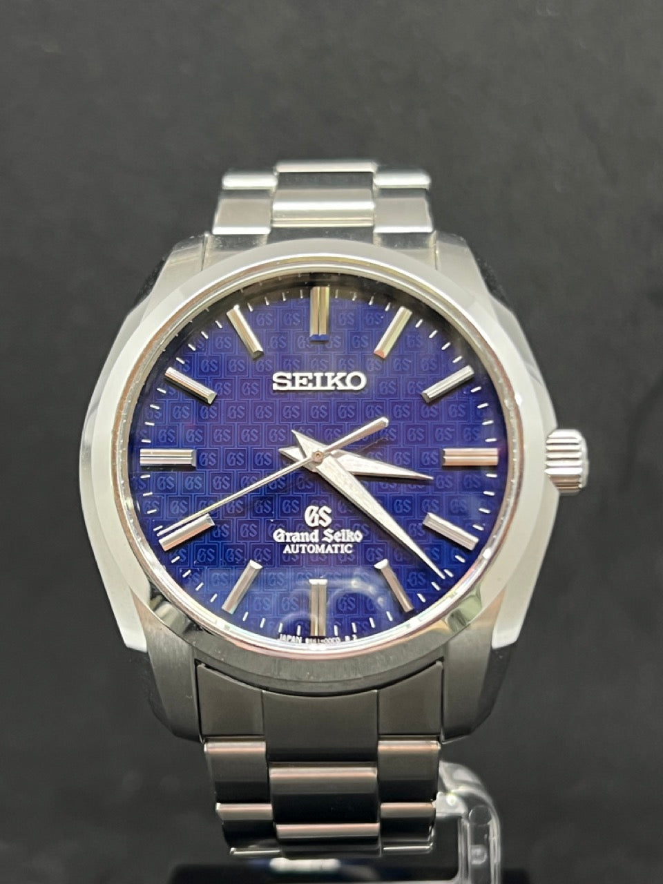 Pre Owned Grand Seiko 55th Anniversary Limited Edition (500pcs) Double Logo Blue Dial SBGR097 SBGR097G