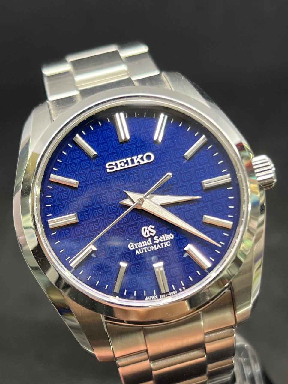 Pre Owned Grand Seiko 55th Anniversary Limited Edition (500pcs) Double Logo Blue Dial SBGR097 SBGR097G