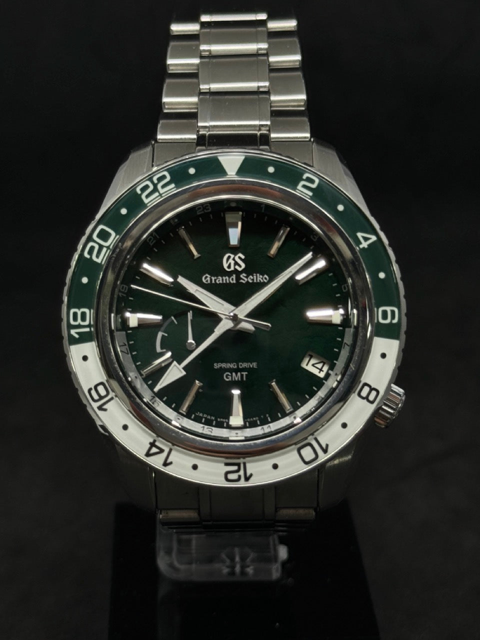 Pre Owned Grand Seiko Sport Collection Spring Drive GMT 'Hotaka' Triple Time Zone SBGE295 SBGE295G