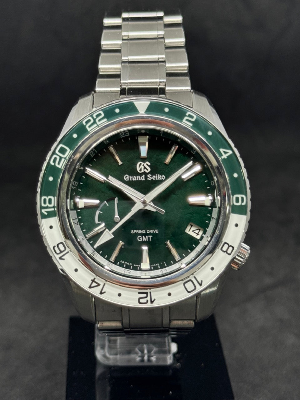 Pre Owned Grand Seiko Sport Collection Spring Drive GMT 'Hotaka' Triple Time Zone SBGE295 SBGE295G