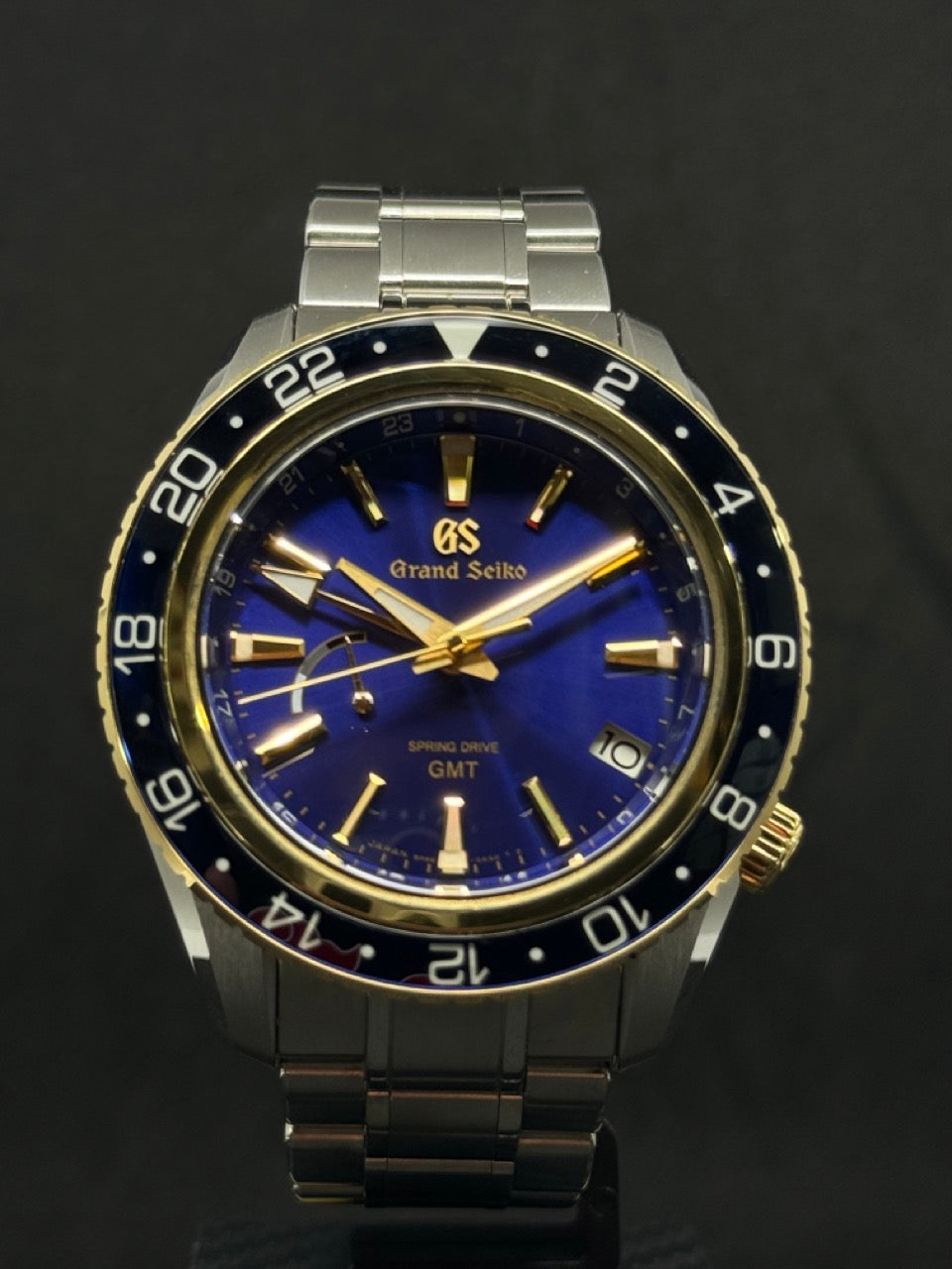 Pre Owned Grand Seiko Sport Collection 18K Gold Spring Drive GMT SBGE248 SBGE248G