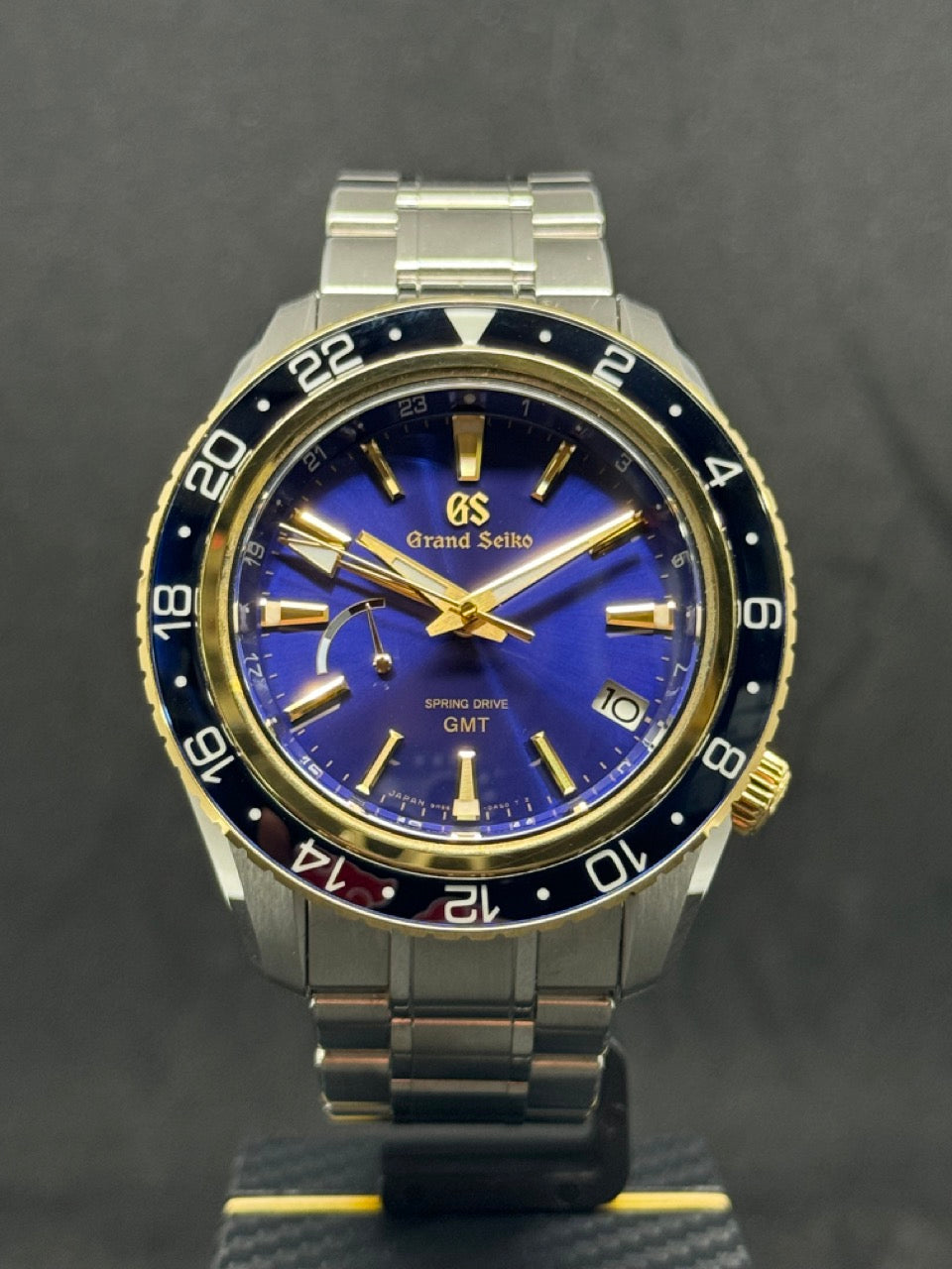 Pre Owned Grand Seiko Sport Collection 18K Gold Spring Drive GMT SBGE248 SBGE248G