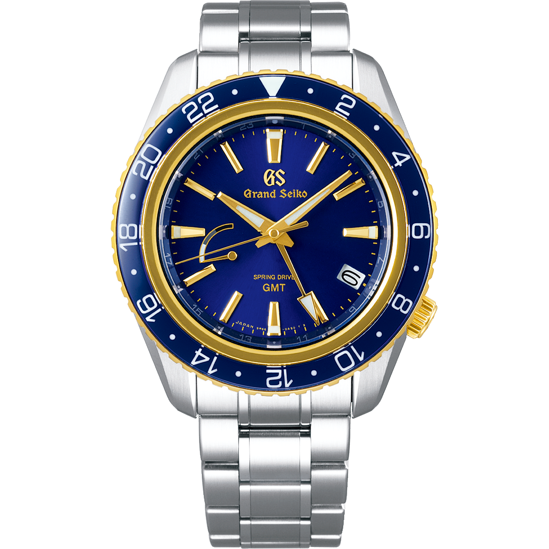 Pre Owned Grand Seiko Sport Collection 18K Gold Spring Drive GMT SBGE248 SBGE248G
