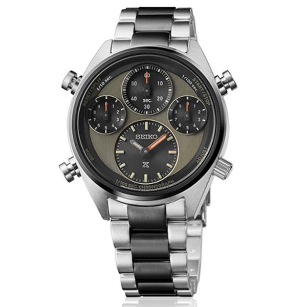 Brand New Seiko Speedtimer Chronograph Solar Watch SBER005 SJF005