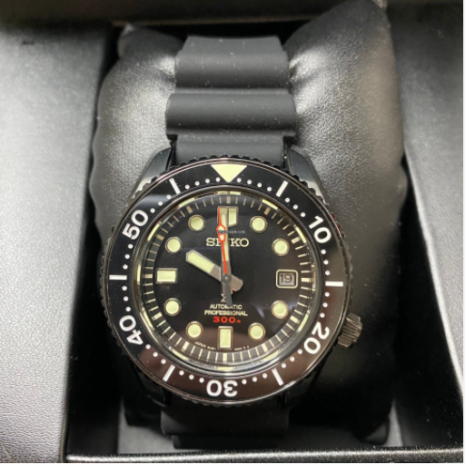 Pre-Owned Seiko Prospex the Black Series Limited edition SBDX033/SLA035J1