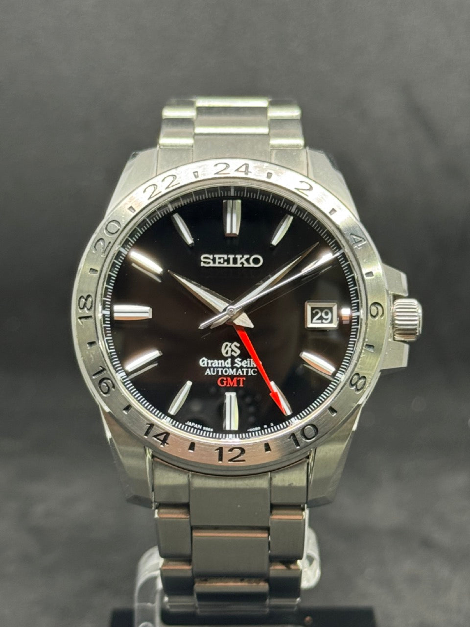 Pre Owned Grand Seiko Sport Collection 9S Mechanical Double Logo Automatic GMT SBGM027 SBGM027G