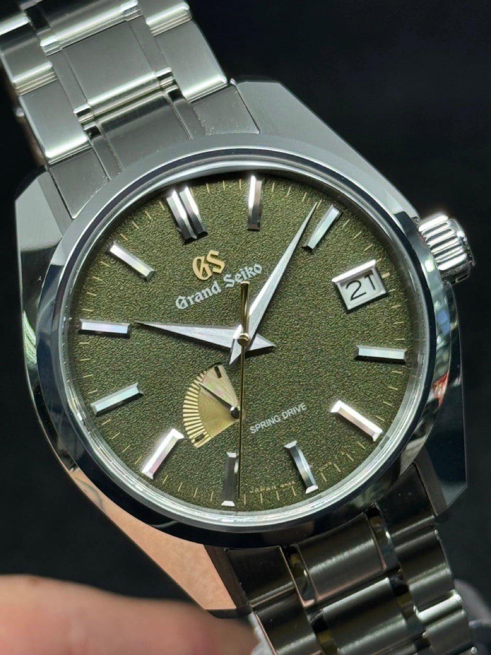 Pre Owned Grand Seiko Heritage Collection 2023 U.S. Limited Edition Spring Drive ‘Shingane’ SBGA491 SBGA491G