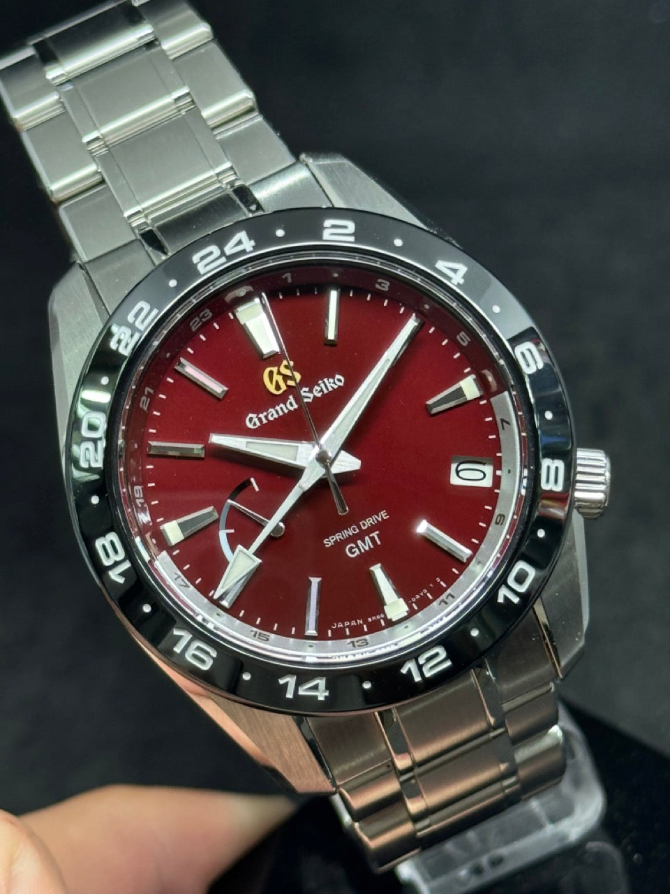 Pre Owned Grand Seiko Sport Collection Spring Drive 9R 20th Anniversary Limited Edition (1300pcs) GMT SBGE305 SBGE305G