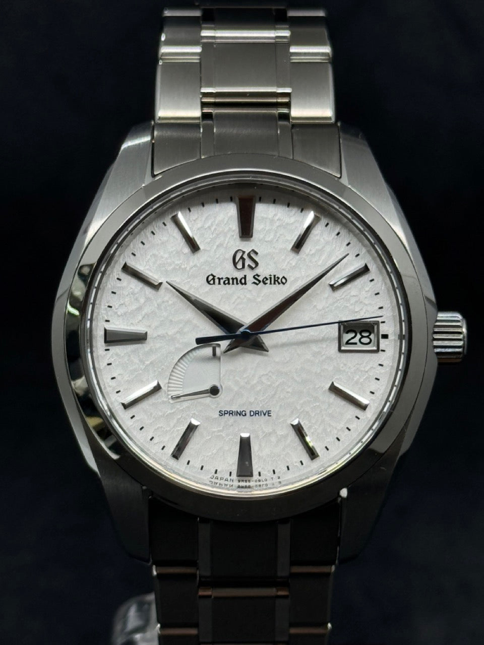 Pre Owned Grand Seiko Heritage Collection Spring Drive Titanium 'Snowflake' SBGA211 SBGA211G