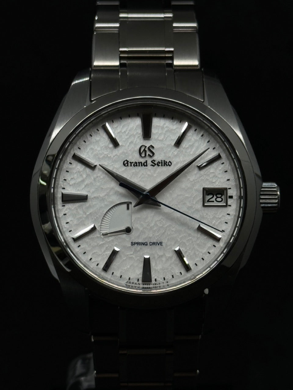 Pre Owned Grand Seiko Heritage Collection Spring Drive Titanium 'Snowflake' SBGA211 SBGA211G