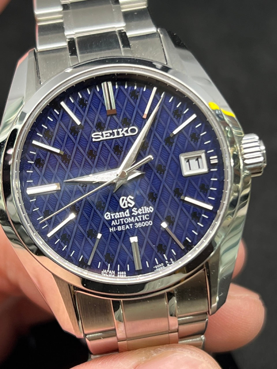 Pre Owned Grand Seiko Hi-Beat 36000 Asia Limited (200pcs) Double Logo SBGH031 SBGH031G