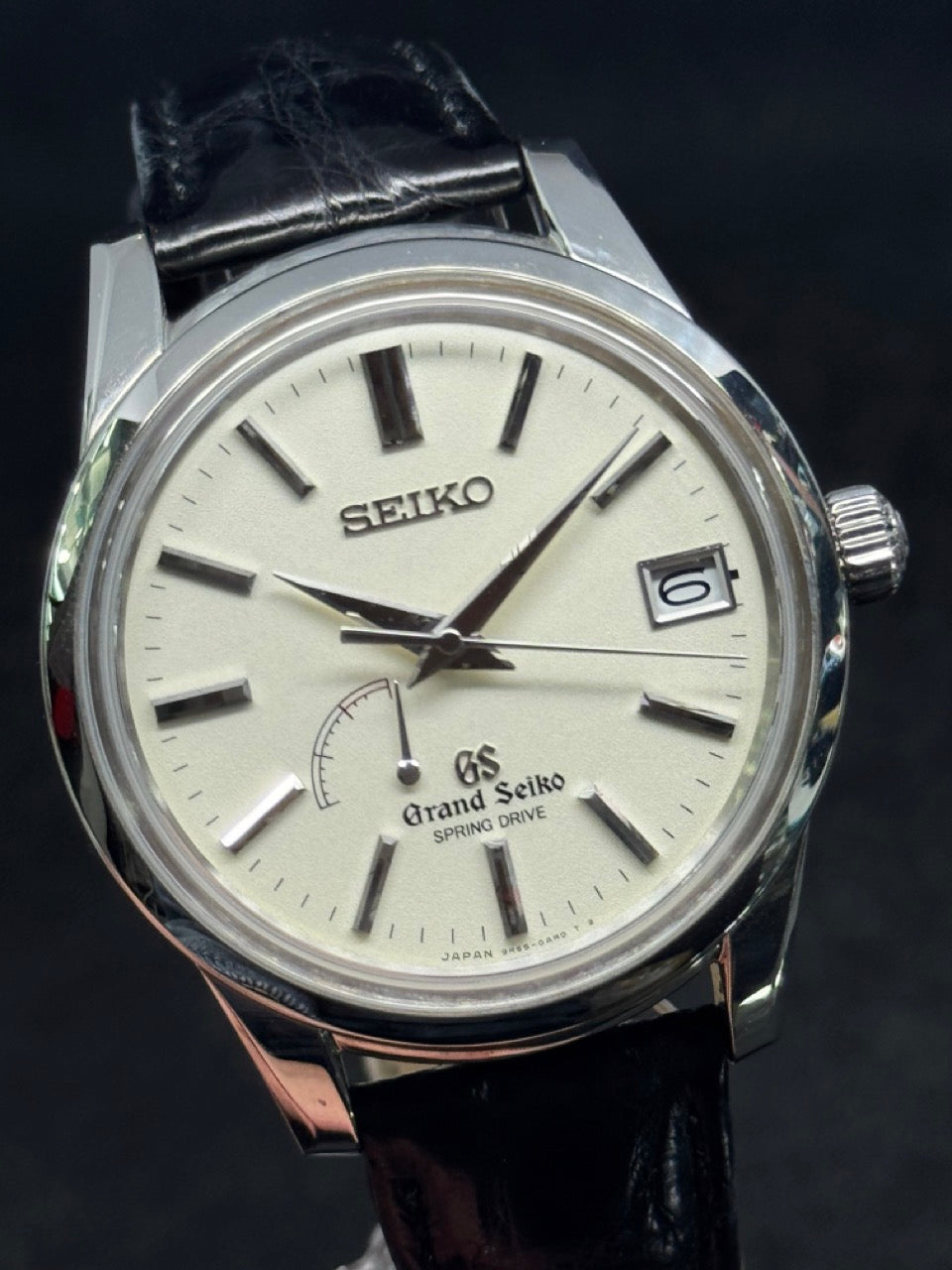 Pre Owned Grand Seiko Spring Drive Automatic Double Logo SBGA093 SBGA093G