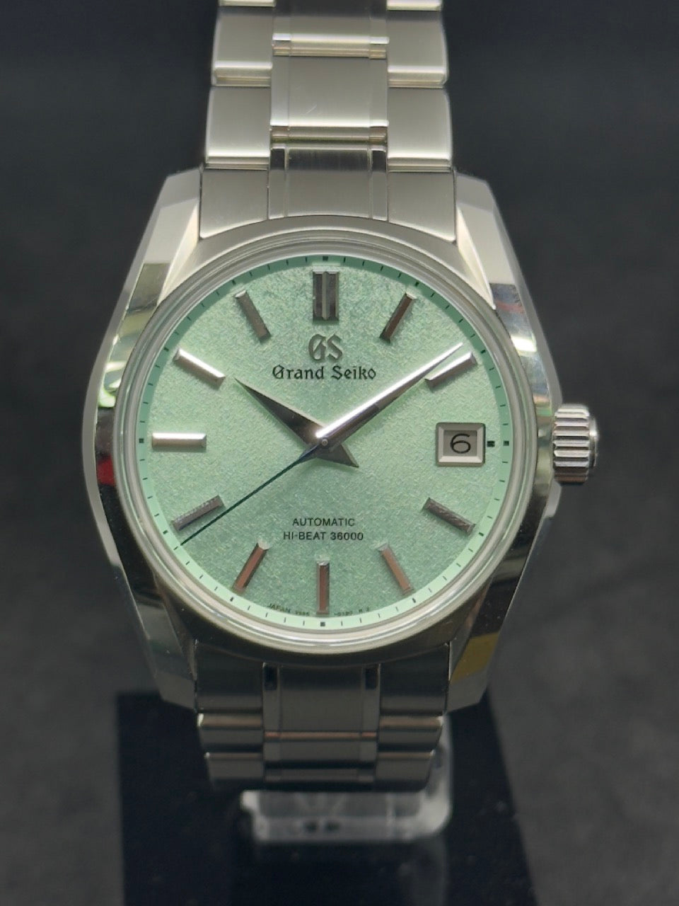 Pre Owned Grand Seiko Heritage Collection Limited Edition (100pcs) 'Grain Rain' Hi-Beat 36000 SBGH321 SBGH321G