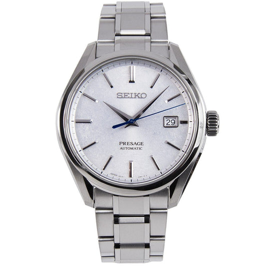 Brand New Seiko Presage Titanium Automatic Watch 'Snowflake' SARX055