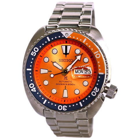 Brand New Seiko Prospex ORANGE Turtle Automatic SRPC95K1